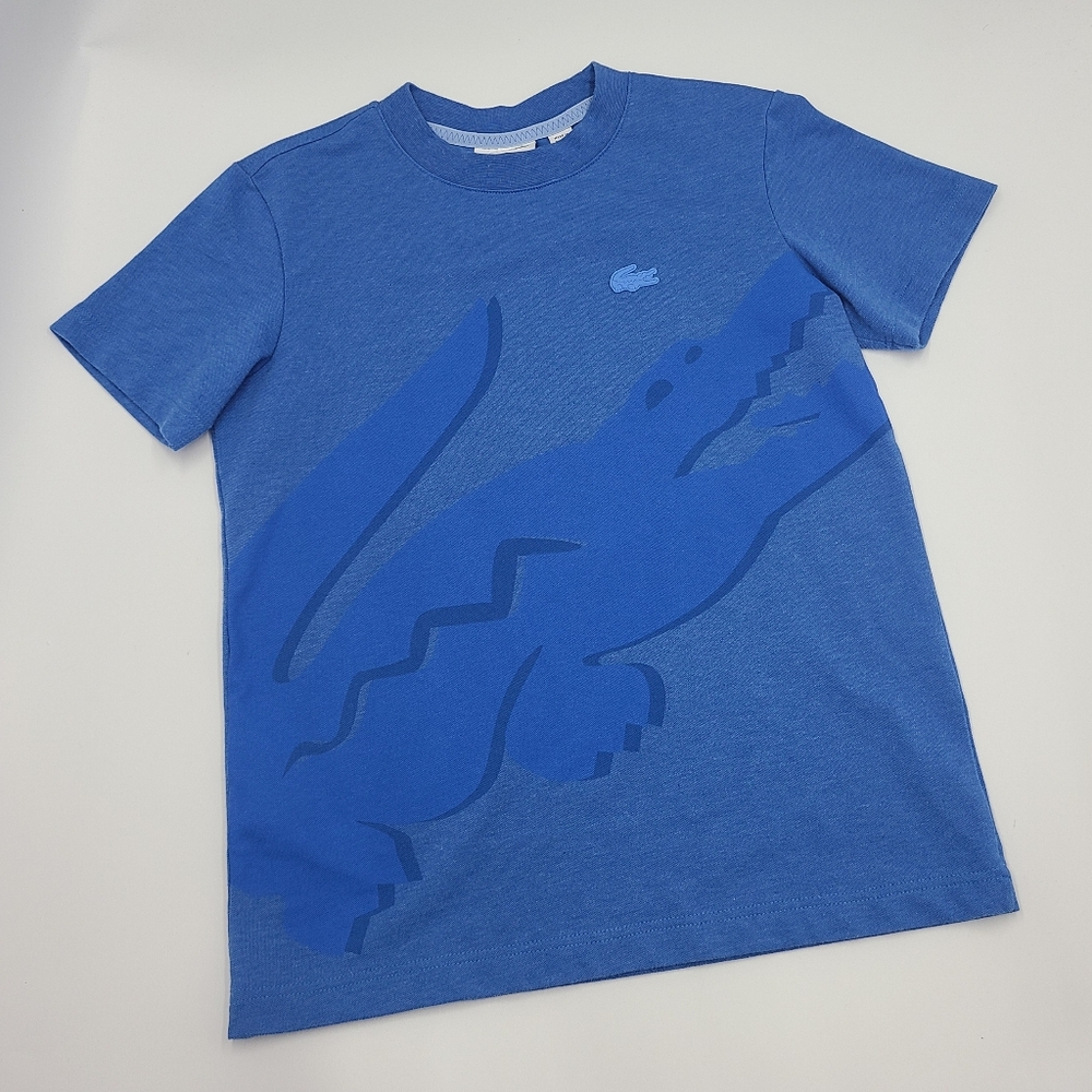 Lacoste boys' crocodile tee size 10